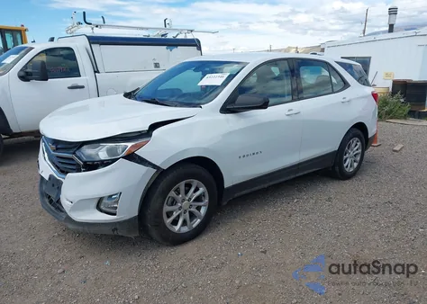 2018 Chevrolet Equinox Ls из США, поврежденный, VIN 3GNAXREV0JS573801